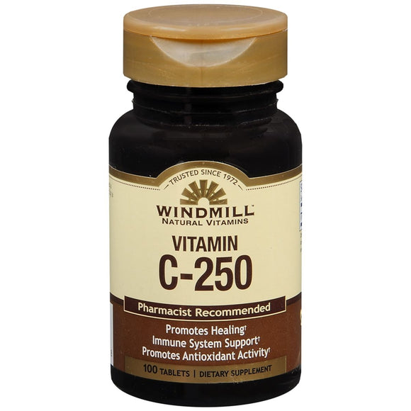 Windmill Vitamin C-250 Tablets - 100 TB