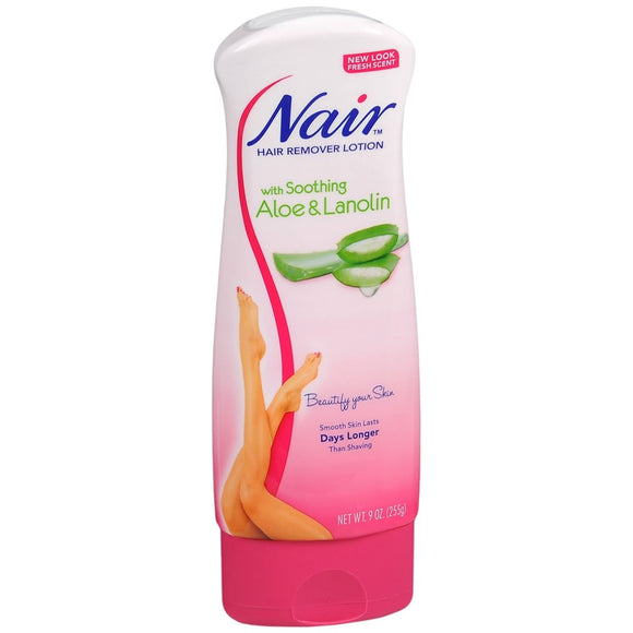 Nair Remover Lotion With Soothing Aloe & Lanolin - 9 OZ