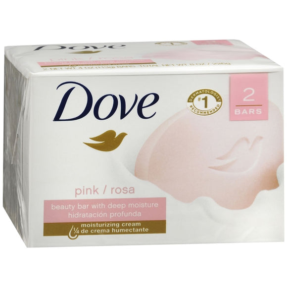 Dove Beauty Bars Pink - 8 OZ