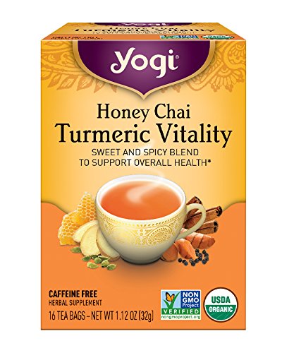 Yogi Tea - Organic - Honey Chai Turmeric - 16 BAG