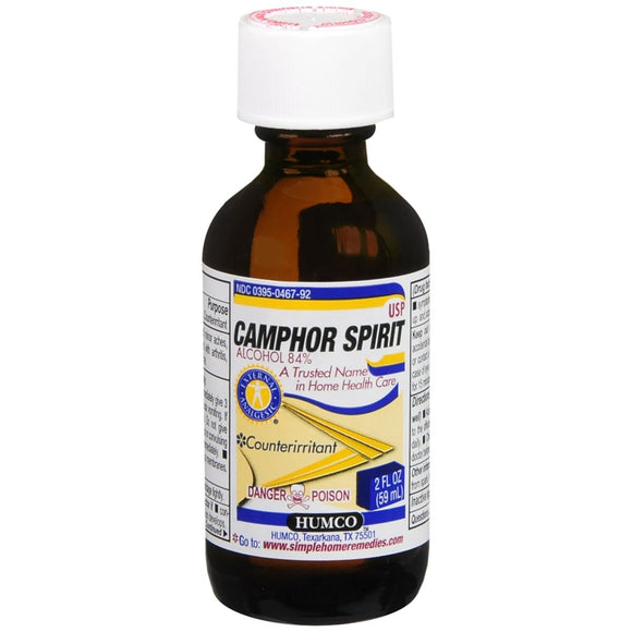 Humco Camphor Spirit USP - 2 OZ