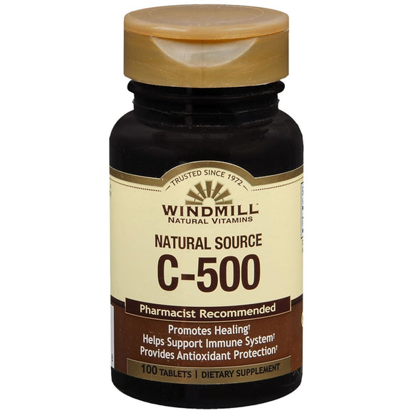 Windmill Natural Source C-500 Tablets - 100 TB