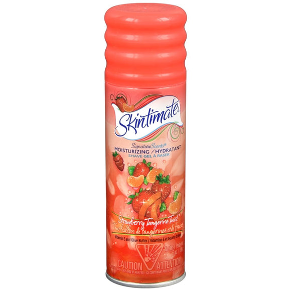 Skintimate Signature Scents Moisturizing Shave Gel Strawberry Tangerine Twist - 7 OZ