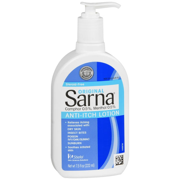 Sarna Anti-Itch Lotion Original - 7.5 OZ