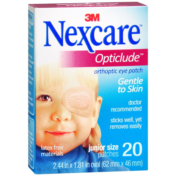 Nexcare Opticlude Orthoptic Eye Patches Junior Size - 20 EA