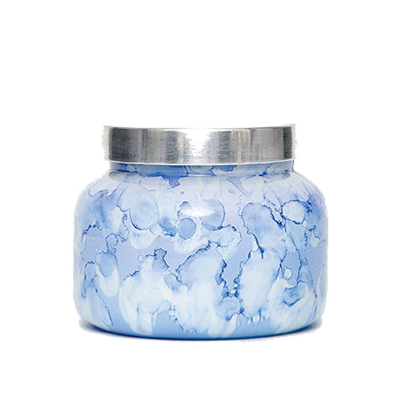 Blue Jean Watercolor Jar Candle