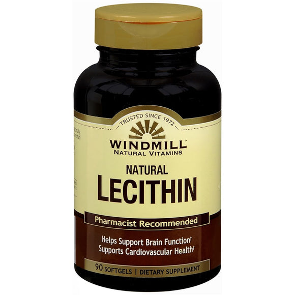 Windmill Natural Lecithin Softgels - 90 CP