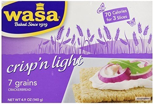 Wasa Crispbread Crisp N Light 7 Grain Crackerbread- 4.9 oz.