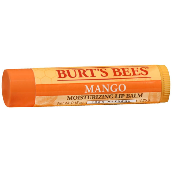 Burt's Bees Moisturizing Lip Balm Mango - 0.15 OZ