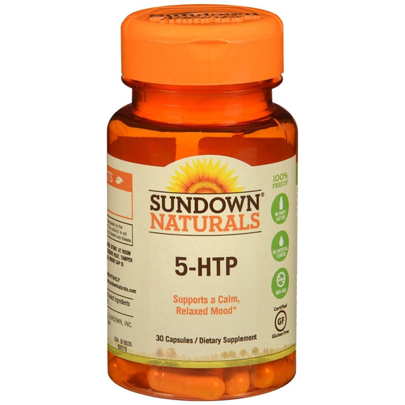 Sundown Naturals 5-HTP Capsules - 30 CP