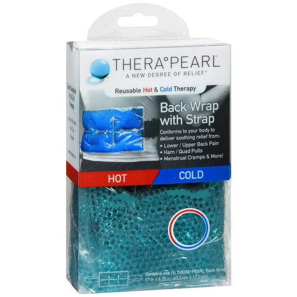 TheraPearl Reusable Hot & Cold Therapy Back Wrap with Strap - 1 EA