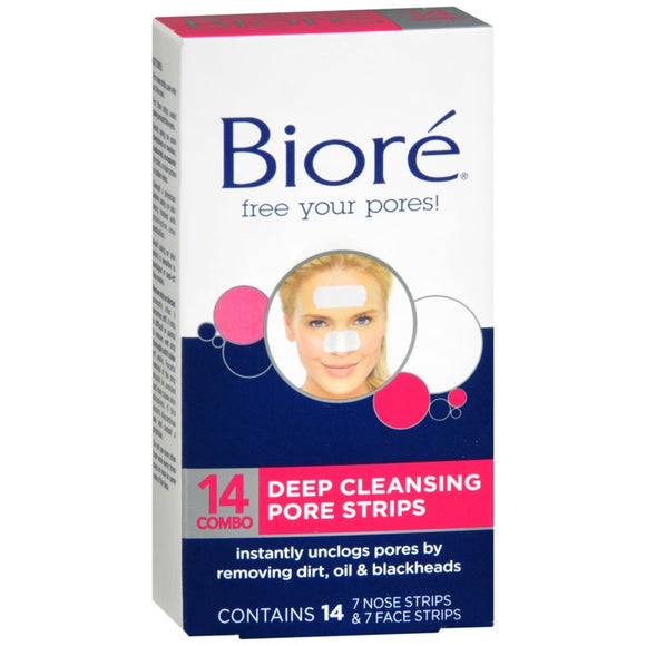 Bioré Deep Cleansing Pore Strips Combo - 14 EA