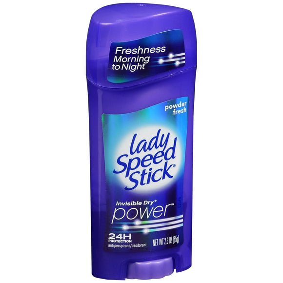 Lady Speed Stick Invisible Dry Power Antiperspirant/Deodorant Powder Fresh - 2.3 OZ