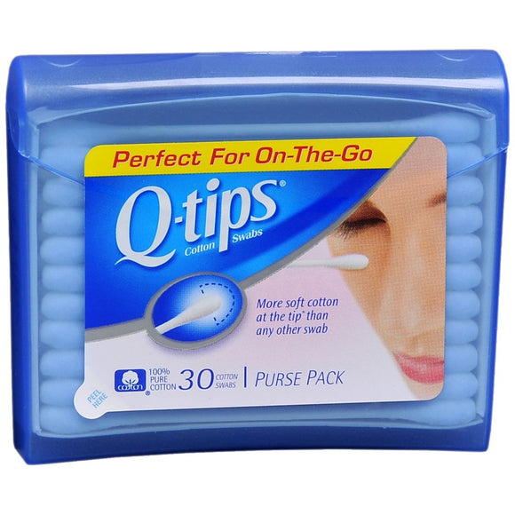 Q-tips Swabs Purse Pack - 30 EA