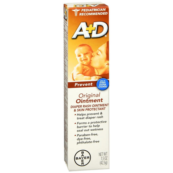 A+D Diaper Rash Ointment & Skin Protectant Original - 1.5 OZ