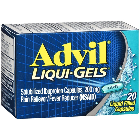 Advil Ibuprofen 200 mg Liqui-Gels Packets - 20 CP