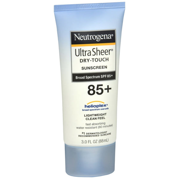 Neutrogena Ultra Sheer Dry-Touch Sunscreen SPF 85+ - 3 OZ