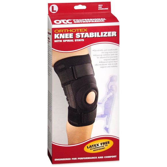 OTC Professional Orthopaedic Orthotex Knee Stabilizer With Spiral Stays Large 2541 - 1 EA