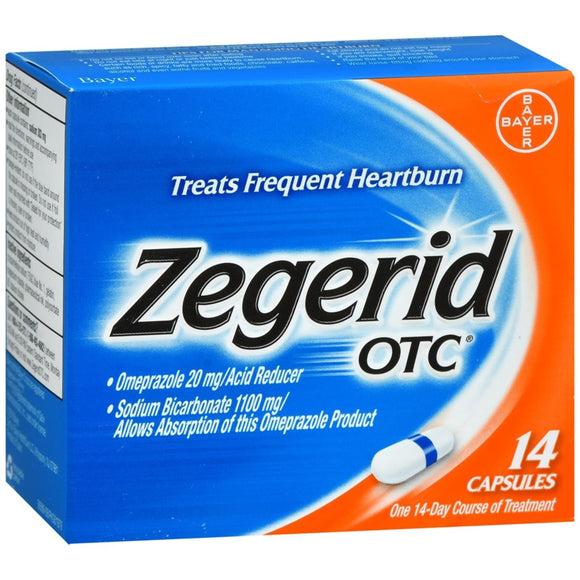 Zegerid OTC Capsules - 14 CP