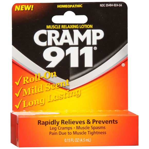 Cramp 911 Muscle Relaxing Lotion - 4.5 ML