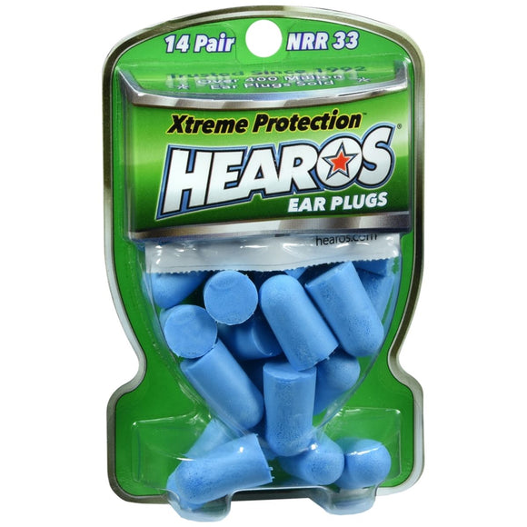 Hearos Xtreme Protection Series Ear Plugs NRR 33 - 14 PR