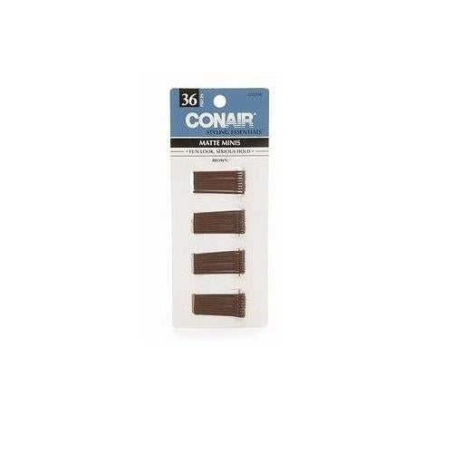 Conair Styling Essentials Mini Pins, Brown