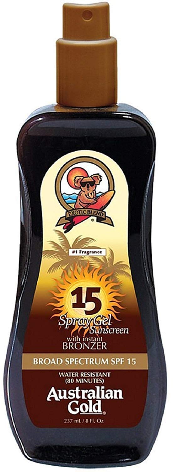 Spf 15 Spray Gel W/Bronzer