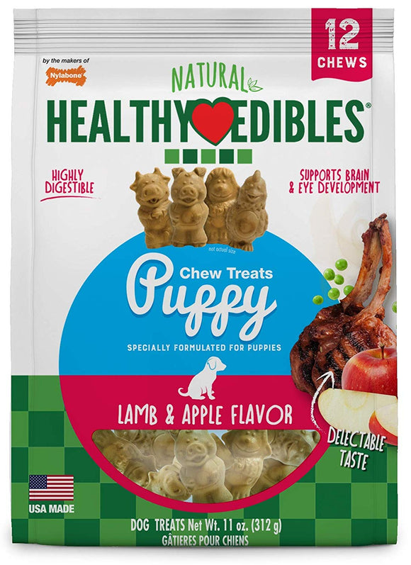 HEALTHY EDIBLES PUPPY PALS VARIETY CHEW TREAT