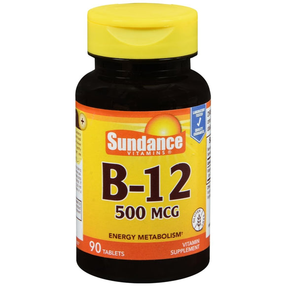 Sundance B-12 500 mcg Tablets - 90 TB