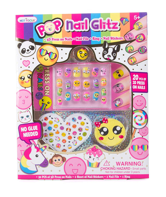 Pop Nail Glitz, Emoji