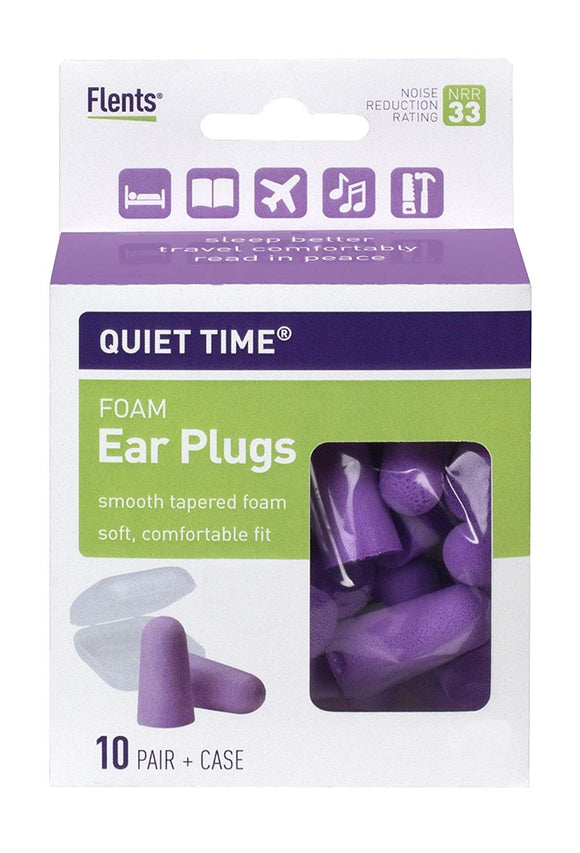 Quiet Time Ear Plugs 10Pr 6/72