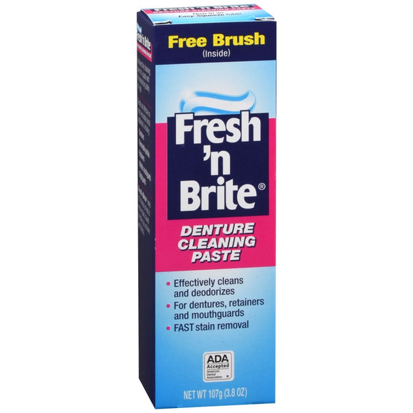 Fresh 'N Brite Denture Cleaning Paste - 3.8 OZ