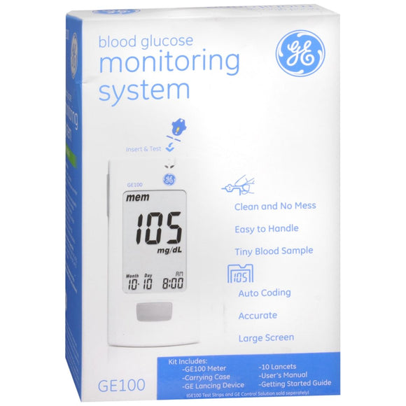 GE Blood Glucose Monitoring System - 1 EA