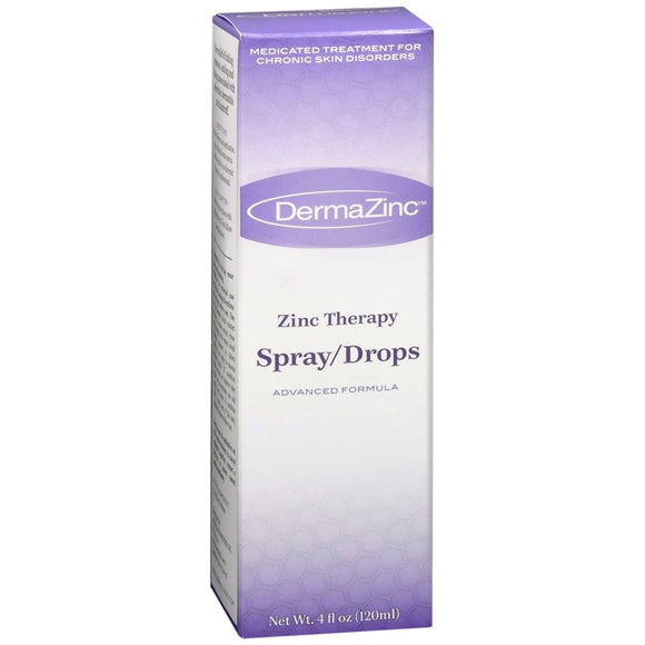 DermaZinc Spray/Drops - 4 OZ