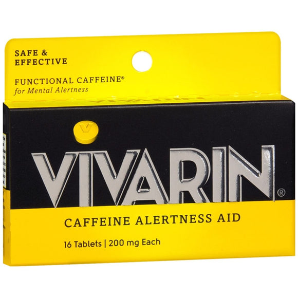 Vivarin Caffeine Alertness Aid Tablets - 16 TB