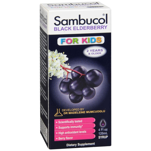 Sambucol For Kids Liquid Berry Flavor - 4 OZ