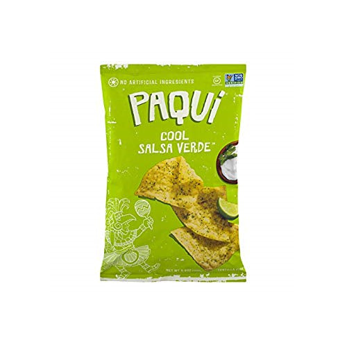 Paqui Tortilla Chips, Very Verde Good, 5.5 Ounce