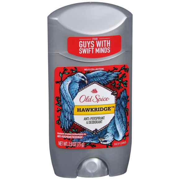 Old Spice Wild Collection Anti-Perspirant & Deodorant Hawkridge - 2.6 OZ