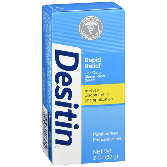 DESITIN Rapid Relief Diaper Rash Cream - 2 OZ