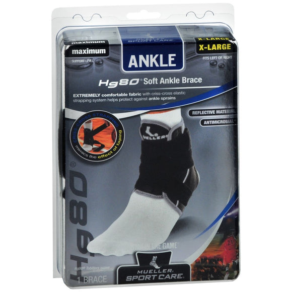 Mueller Sport Care Hg80 Soft Ankle Brace X-Large 49714 1 EA