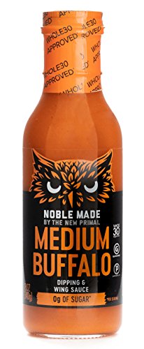 The New Primal, Dipping Wing Sauce Medium Buffalo, 12 Ounce