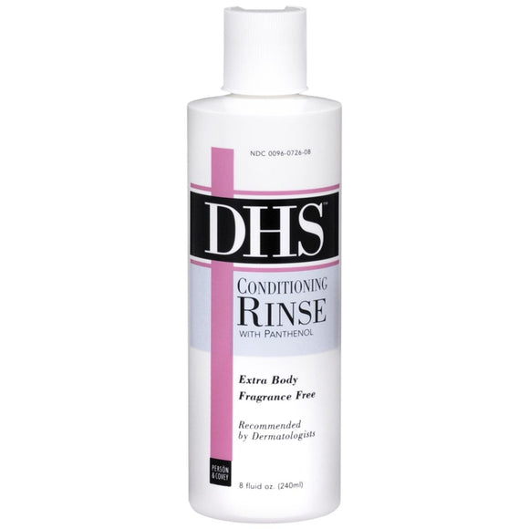 DHS Conditioning Rinse Fragrance Free Extra Body - 8 OZ