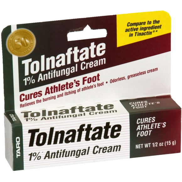 Taro Tolnaftate 1% Antifungal Cream - 0.5 OZ