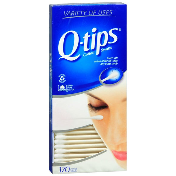 Q-tips Cotton Swabs - 170 EA