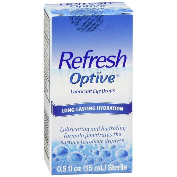 REFRESH Optive Lubricant Eye Drops - 0.5 OZ