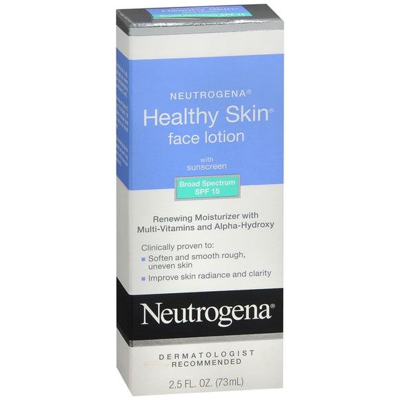Neutrogena Healthy Skin Face Lotion with Sunscreen SPF 15 - 2.5 OZ