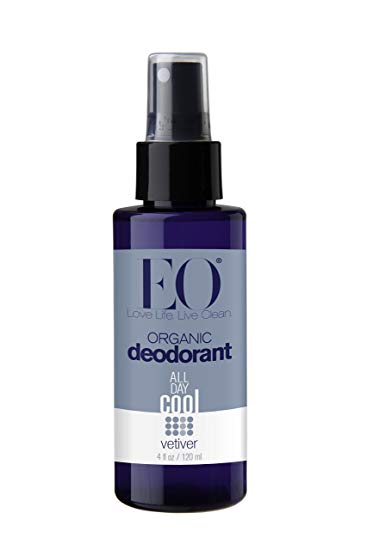 EO Products Organic Deodorant Spray Vetiver - 4 fl oz