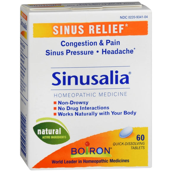 Boiron Sinusalia Quick-Dissolving Tablets - 60 TB