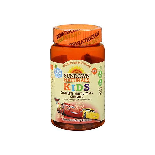 SUNDOWN KIDS MULTIVIT GUMMIES CARS 60