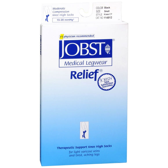 Jobst Relief Knee High Socks 114812 - 1 PR